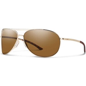 Smith Serpico 2.0 Sunglasses ChromaPop Polarized in Gold with Brown